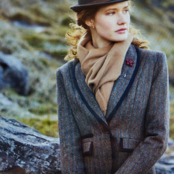 Jack Murphy Margot Blazer Plum Berry uk size 10 - Picture 6 of 6